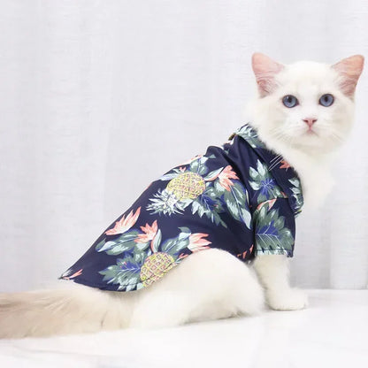Camisa Havaiana para Cães e Gatos