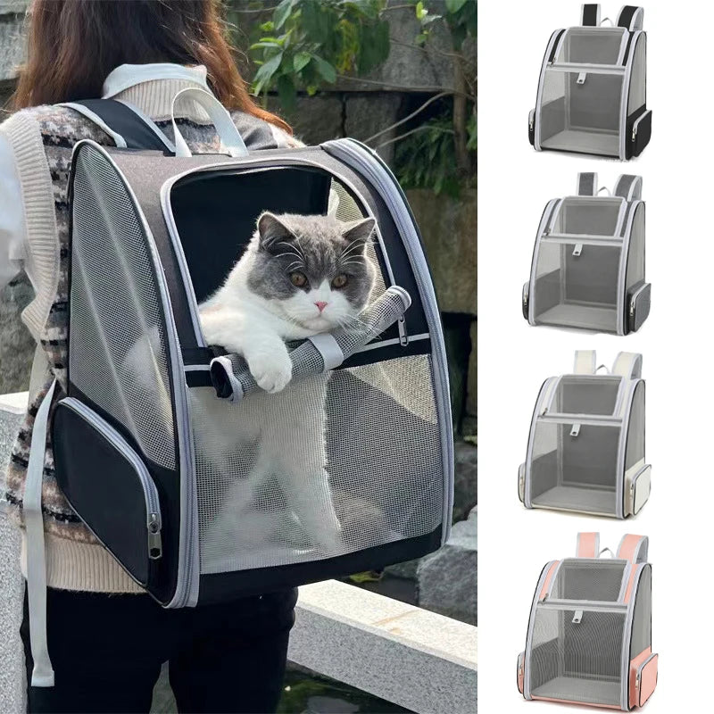 Mochila de Transporte Respirável para animais