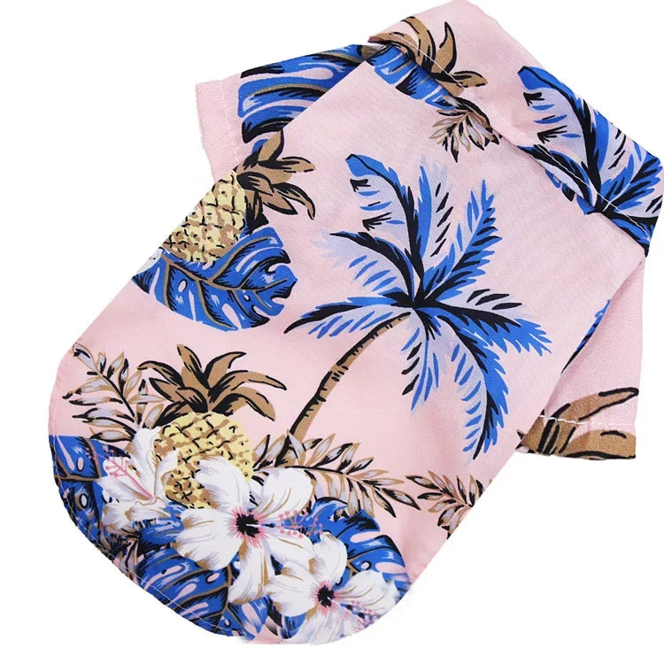 Camisa Havaiana para Cães e Gatos