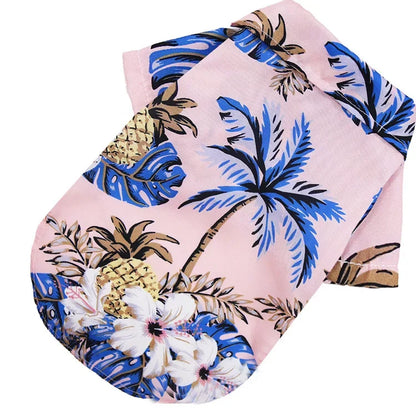 Camisa Havaiana para Cães e Gatos