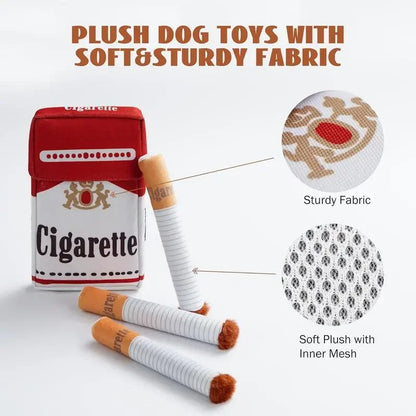 Brinquedo Divertido para Cães Forma de Cigarro