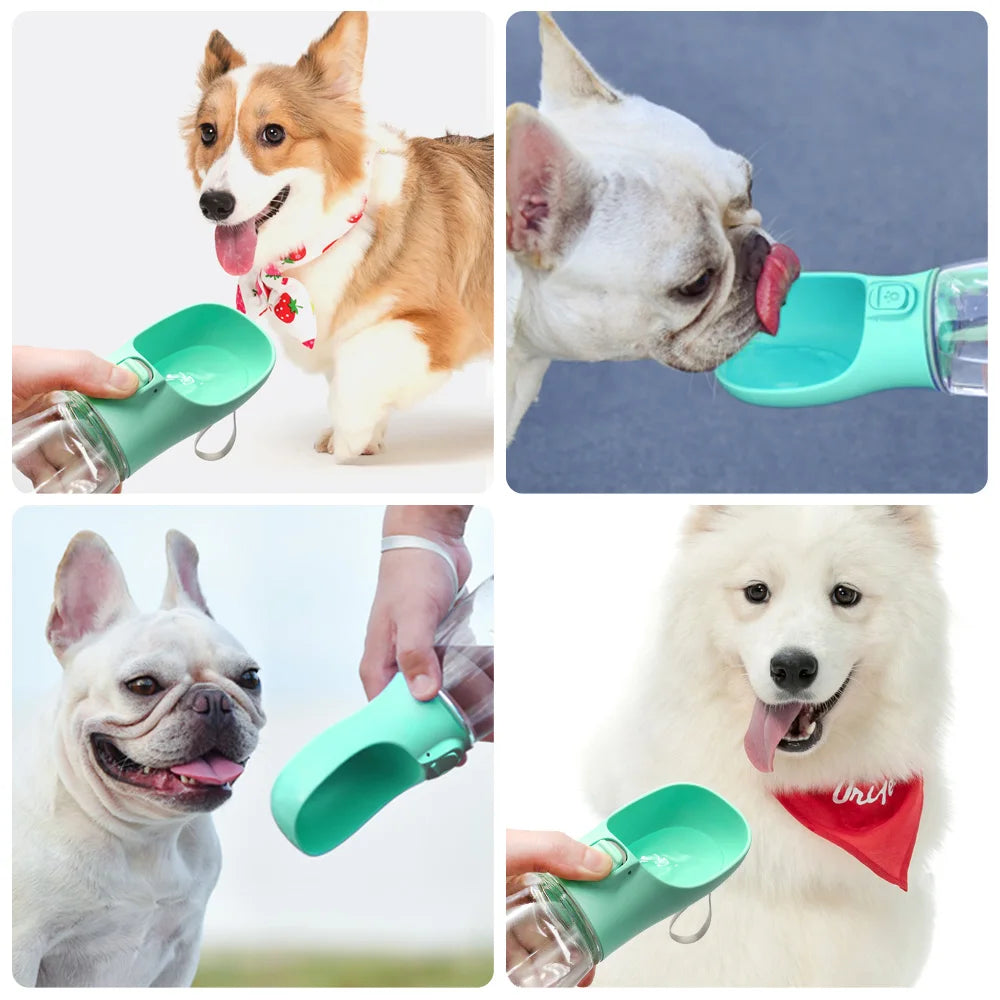 Garrafa Portátil de Água para Animais