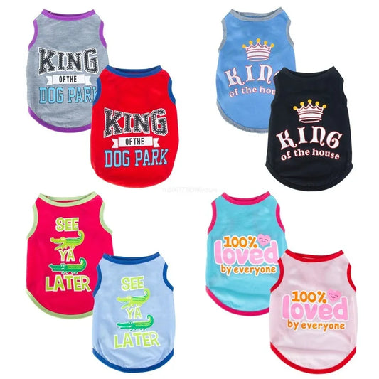 Camiseta de Verão para Cães