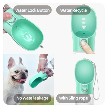 Garrafa Portátil de Água para Animais
