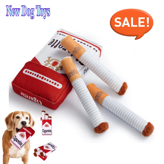 Brinquedo Divertido para Cães Forma de Cigarro