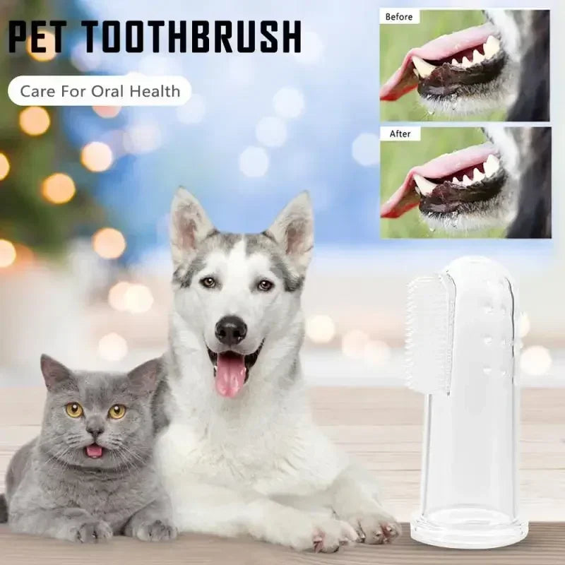 Escova de Dentes para Animais de Estimação
