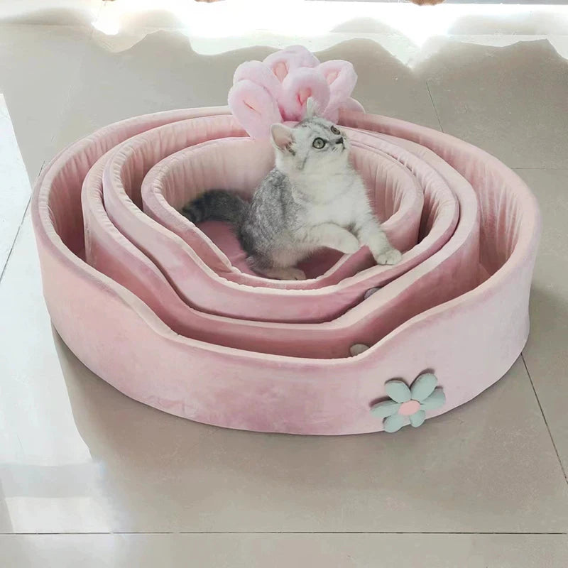 Cama confortável e macia para animais de estimação