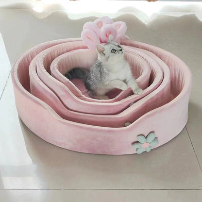 Cama confortável e macia para animais de estimação
