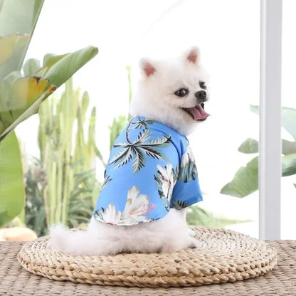 Camisa Havaiana para Cães e Gatos