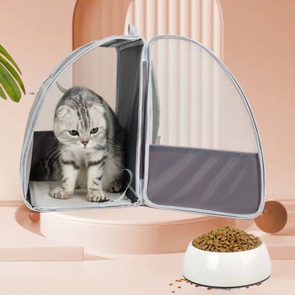 Mochila de Transporte Respirável para animais