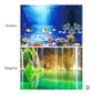 Decoração de Fundo para Aquário 3D