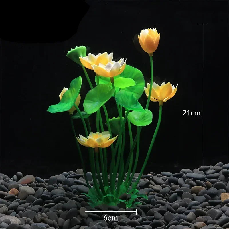 Decoração de Plantas para Aquário