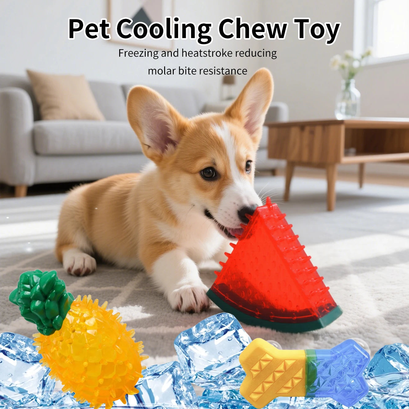 Brinquedo Refrescante de Mastigação para Pets