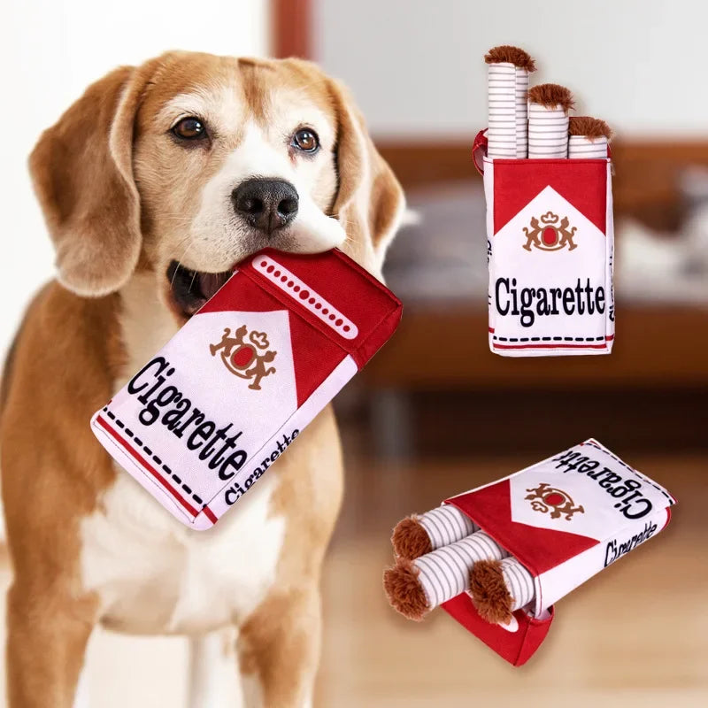 Brinquedo Divertido para Cães Forma de Cigarro