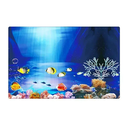 Decoração de Fundo para Aquário 3D