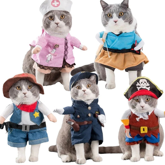 Roupas Divertidas para Gatos e Cães